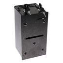 Small Metal Dealer Toke Box Cash Container w/ J-Hook Las Vegas Casino Style