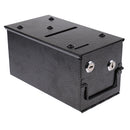 Small Metal Dealer Toke Box Cash Container w/ J-Hook Las Vegas Casino Style