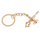 Aladdin Lamp Key Chains for Lover Car Rhinestone Good Lucky Key Rings Holder