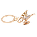 Aladdin Lamp Key Chains for Lover Car Rhinestone Good Lucky Key Rings Holder