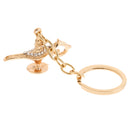 Aladdin Lamp Key Chains for Lover Car Rhinestone Good Lucky Key Rings Holder