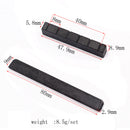 Plastic Nut Slotted & Bridge Saddle for Classical Guitar Accessories Black