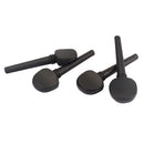 4pc 112mm Ebony Wood Professional Cello Tuning Pegs for 4/4 Cello Accessory
