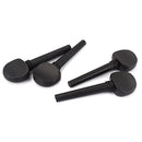 4pc 112mm Ebony Wood Professional Cello Tuning Pegs for 4/4 Cello Accessory