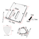 Pickguard Back Cover Truss Rod Cover and Screw for IBANEZ RG350 550 EXZ EX HSH Electric Guitar