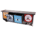 1Pc DIY Home Decorative Decor Wall Shelf Cabinet 4 Drawer 3 Hook Collectible