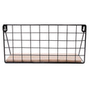 DIY Wall Mount Metal Wire Rack Holder For Home Kitchen Storage Shelf Decors
