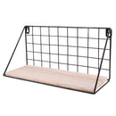 DIY Wall Mount Metal Wire Rack Holder For Home Kitchen Storage Shelf Decors