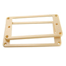 2 Pieces Plastic Humbucker Pickup Mounting Ring Frame for Electric Guitar Accessory Beige