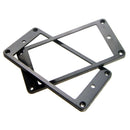 2 Pieces Plastic Humbucker Pickup Mounting Ring Frame for Electric Guitar Accessory Black