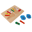 Montessori 1-10 Number Hand Jigsaw Puzzles Matching for Kids Educational Toy