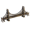 Vintage Metal Golden Gate Bridge Model for Home Bookcase Room Cafe Ornament