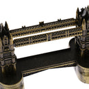 Vintage Metal London Tower Bridge Model for Home Bookcase Bedroom Ornaments Copper Bronzer