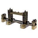Vintage Metal London Tower Bridge Model for Home Bookcase Bedroom Ornaments Copper Bronzer