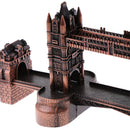 Vintage Metal London Tower Bridge Model for Home Bookcase Bedroom Ornaments Copper