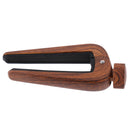 Durable Zinc Alloy Guitar Capo Capotraste Quick Trigger Tone Adjust String Clamp Wood 3.74 x 2.16inch