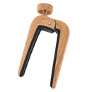 Durable Zinc Alloy Guitar Capo Capotrasto Quick Trigger Tone Adjust String Clamp Wood 3.74 x 2.16inch