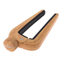 Durable Zinc Alloy Guitar Capo Capotrasto Quick Trigger Tone Adjust String Clamp Wood 3.74 x 2.16inch