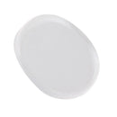 6pcs Transparent Oval Silicone Mute Silencer Pads Mat for Rock Band Drum Set