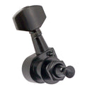 Electric Guitar Zinc Alloy String Tuning Peg Black 3R3L Machine Heads Sealed