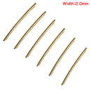 21Pc Brass Frets Wire Fretwire 2.0mm Guitar Part For Folk/Acoustic Guitar