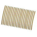 21Pc Brass Frets Wire Fretwire 2.0mm Guitar Part For Folk/Acoustic Guitar