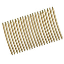 21Pc Brass Frets Wire Fretwire 2.0mm Guitar Part For Folk/Acoustic Guitar