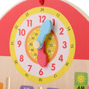 Wooden Calendar Board Teaching Clock for Children Kids Early Learning Toy