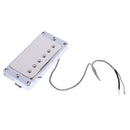 Guitar Pickup Humbucker Double Coil Pickup for LP Guitar Part Silver Durable