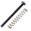 Set of 8 Metal Electric Guitar Humbucker Double Coil Pickup Frame Clamp Screws + Springs Black