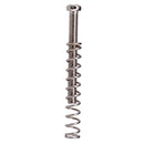 Pack of 8 Metal Humbucker Double Coil Pickup Frame Screws Springs for Electric Guitar Replacement Parts Silver