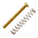 Metal 8 Pieces Gold Humbucker Pickup Frame Ring Mounting Screws 3mm Set for Electric Guitar Accessory