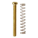 Metal 8 Pieces Gold Humbucker Pickup Frame Ring Mounting Screws 3mm Set for Electric Guitar Accessory