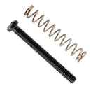 Metal 8 Pieces Black Humbucker Pickup Frame Ring Mounting Screws 3mm Set for Electric Guitar Accessory