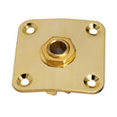 35x35mm Metal Square Guitar Jack Plates Cover for LP Electric Guitar Accessories Gold