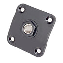 35x35mm Metal Square Guitar Jack Plates Cover for LP Electric Guitar Accessories Black