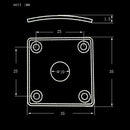 35x35mm Metal Square Guitar Jack Plates Cover for LP Electric Guitar Accessories Black
