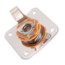 35x35mm Metal Square Guitar Jack Plates Cover for LP Electric Guitar Accessories Silver