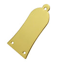 Metal Guitar 3 hole Truss Rod Cover Plate for Bass Guitar Replacement Gold
