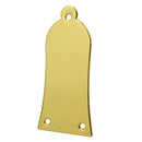 Metal Guitar 3 hole Truss Rod Cover Plate for Bass Guitar Replacement Gold