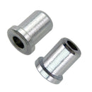 6 pieces Guitar Strings Mounting Ferrules Bushing for Electric Guitar Part Silver