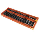 15 Column Vintage Chinese Wooden Bead Arithmetic Abacus with Box for Children Adults Gift