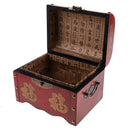 Chinese Vintage Style Retro Wooden Jewelry Box Storage Case for Wedding Gift