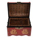 Chinese Vintage Style Retro Wooden Jewelry Box Storage Case for Wedding Gift