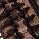 Vintage Chinese Terracotta Warriors Chess Set for Family Friends Gift