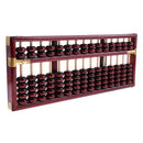 15 Column Vintage Chinese Wooden Bead Arithmetic Abacus for Children Adults Gift