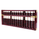 15 Column Vintage Chinese Wooden Bead Arithmetic Abacus for Children Adults Gift