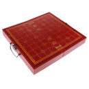 Exquisite Wooden Chinese Chess XiangQi Portable Chessboard Set Handicraft Collection Gift 12.99 x 13.97inch