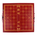 Exquisite Wooden Chinese Chess XiangQi Portable Chessboard Set Handicraft Collection Gift 12.99 x 13.97inch