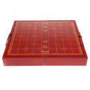 Exquisite Wooden Chinese Chess XiangQi Portable Chessboard Set Handicraft Collection Gift 12.99 x 13.97inch